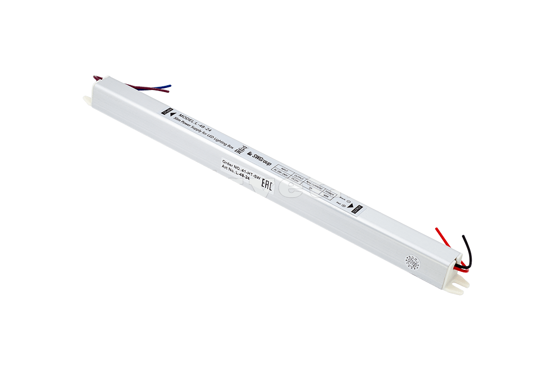 Компактный блок питания SLIM 24V 48Вт